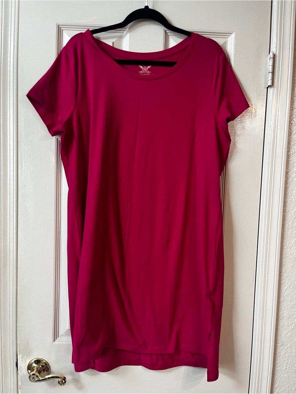 Faded Glory Women's Scoop Neck dress - Berry Pink